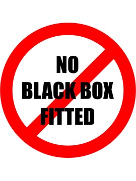 No Black Box sticker
